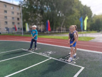 Сдача норм ГТО в летнем лагере