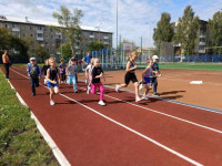 Сдача норм ГТО в летнем лагере