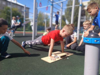 Сдача норм ГТО в летнем лагере