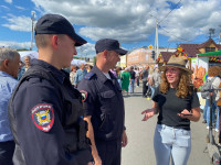 Сотрудники полиции Ирбита обеспечили охрану общественного порядка во время проведения XХI межрегиональной выставки-ярмарки «Ирбитская ярмарка 2023»