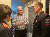 Ирбитские полицейские поздравили ветеранов МВД с Днем пожилого человека