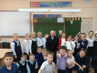 Командир ОВ ДПС Госавтоинспекции г. Ирбита принял участие в «Разговоре о важном»