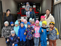 И вновь дети в гостях в 60 пожарно-спасательной части г. Ирбита