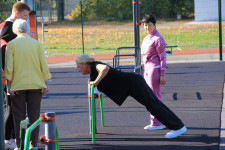 Спортивный праздник ко Дню пожилых людей