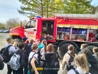 И вновь дети в гостях в 60 пожарно-спасательной части г. Ирбита