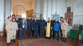 В Ирбите провели панихиду по сотрудникам МВД, погибшим при исполнении служебного долга