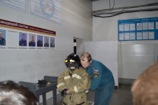 Экскурсии в пожарно-спасательной части