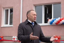 Торжественное вручение ключей от новых квартир врачам Ирбитской ЦГБ