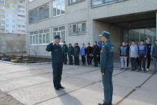 Торжественное построение участников