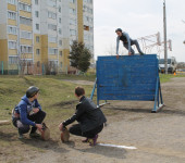 Преодоление забора