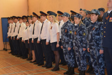 Торжественное построение личного состава, посвященное Дню Великой Победы