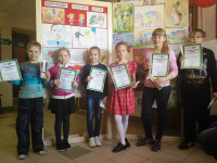 Выставка детских рисунков на темы: «Коррупция глазами детей» и «Защити природу»