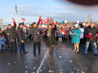 В Ирбитском районе открылась новая автодорога и мост через Ницу