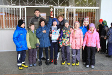 На лыжной базе «Снежинка» прошла лыжная эстафета среди учащиеся 3-4 классов