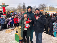 Масленица с пожарными