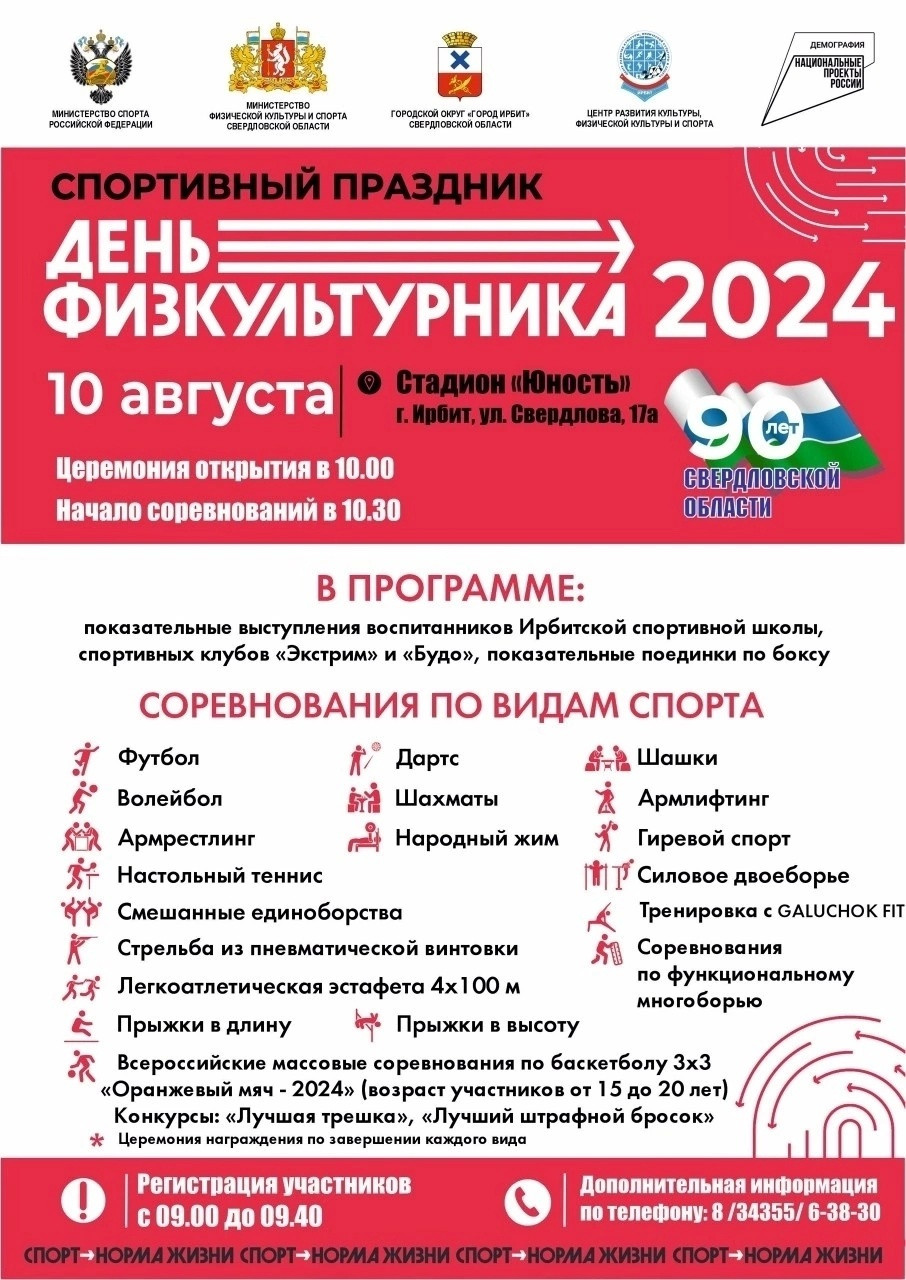 День физкультурника 2024