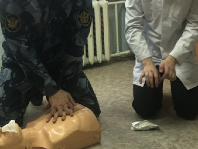 Сотрудники Ирбитского филиала УИИ ГУФСИН учились быть реаниматологами