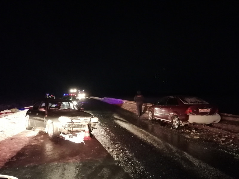 ДТП на 89 км автодороги Камышлов-Ирбит-Туринск-Тавда Ирбитского района 24.12.2019 г.