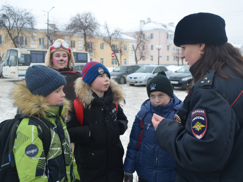 Акция "Я люблю ПДД" 14.02.2020 г. Ирбит