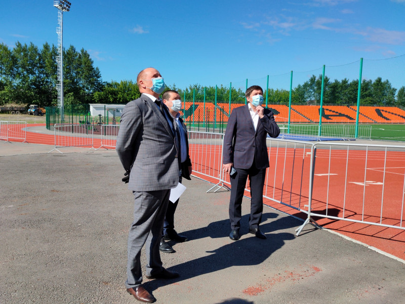 Первый заместитель Министра строительства и развития инфраструктуры Свердловской области посетил Ирбит с рабочим визитом