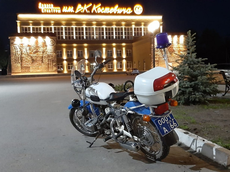 Мотоцикл "Урал" ГАИ ГИБДД, город Ирбит