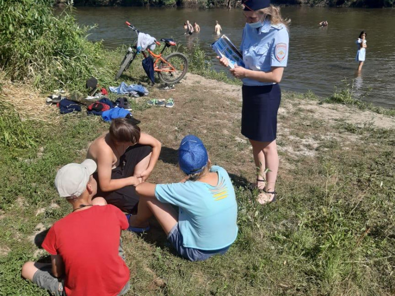 Полиция Ирбита на страже безопасности отдыхающих близ водоёмов граждан