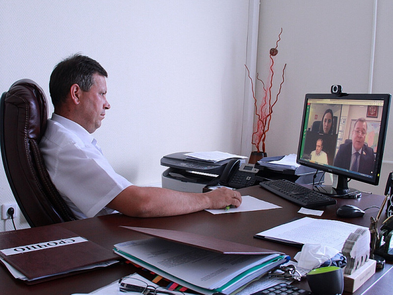 Видеоконференция по развитию кооперативного движения на селе