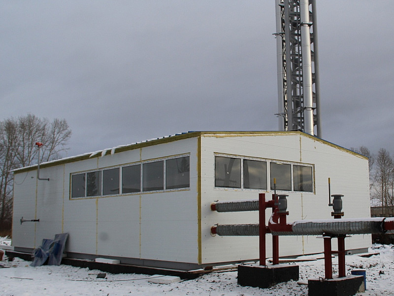 Газовая котельная в селе Знаменском Ирбитского района