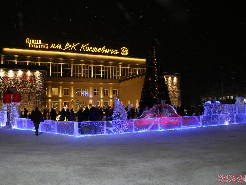 В Ирбите состоялось открытие ледового городка «Ирбит 390»