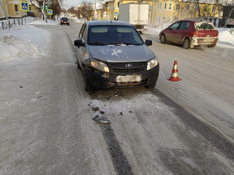 ДТП на ул. Пролетарская 13.01.2021