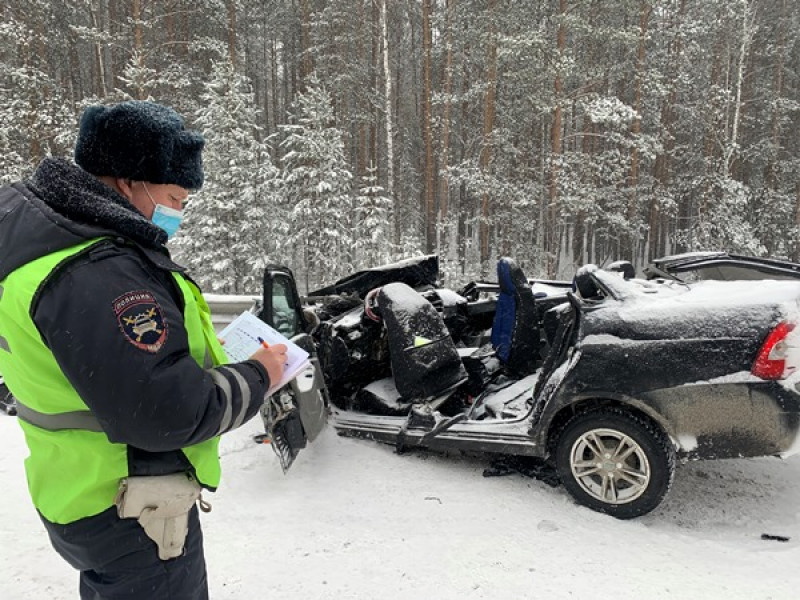 С 5 по 7 февраля на свердловских трассах произошло 35 ДТП, в которых погибли 20 человек