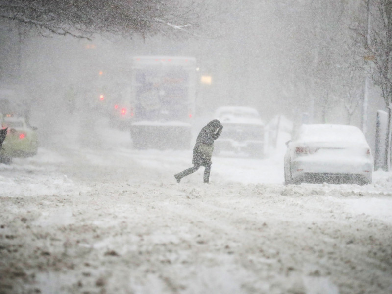 Снег, метель, ветер
