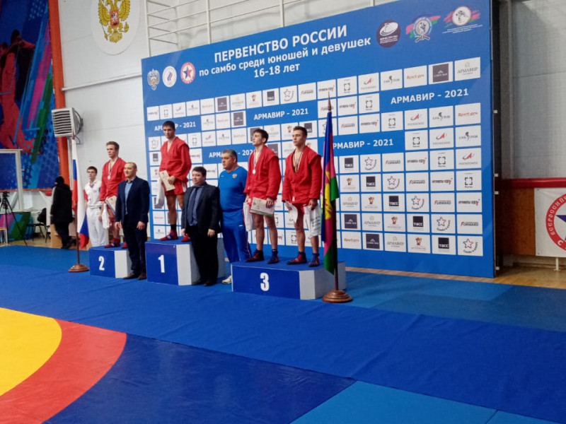 Воспитанник Ирбитской ДЮСШ занял третье место на Первенстве России по самбо