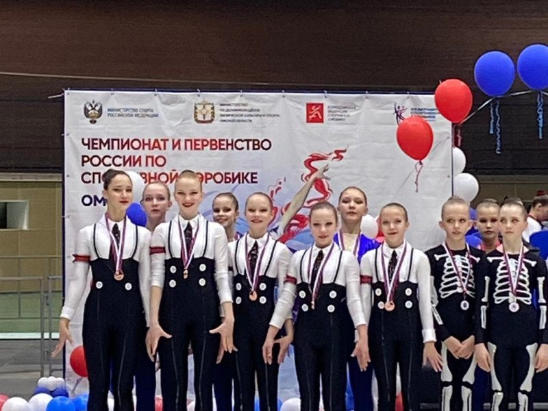 Ирбитчанки заняли призовые места на Первенстве России по спортивной аэробике