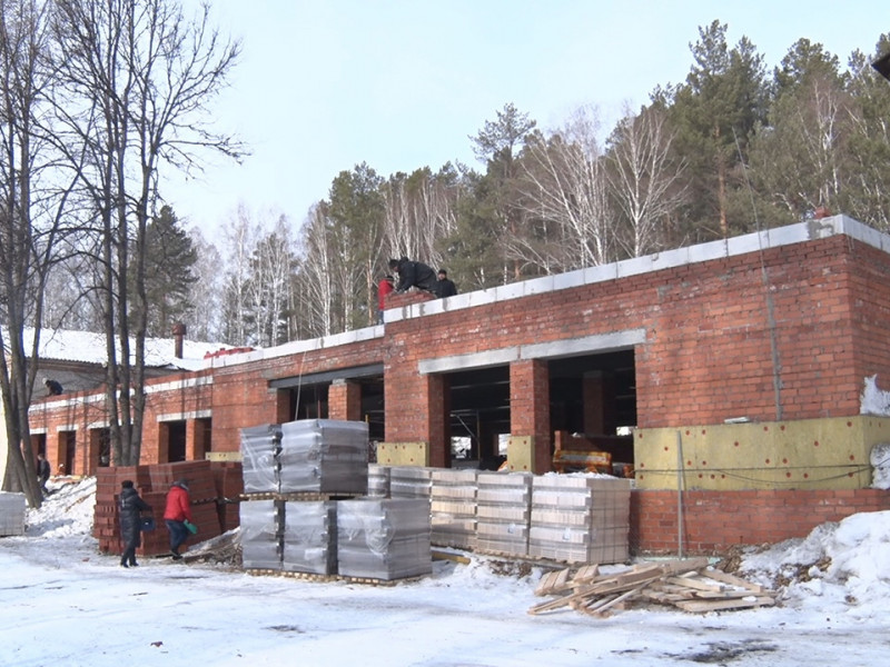 В "Салюте" продолжаются работы по строительству и капитальному ремонту