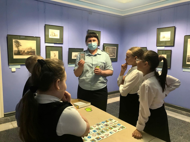 «Зебра» в Музее Гравюры и Рисунка города Ирбита