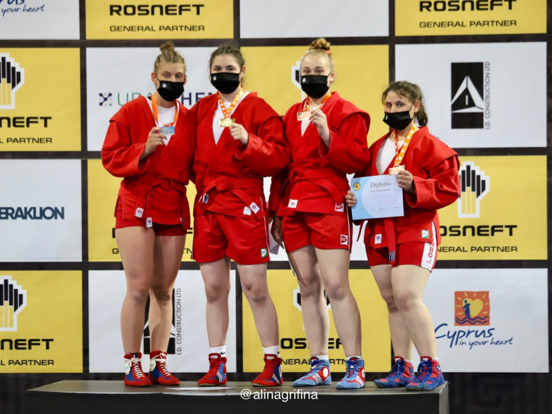 Дарья Речкалова стала победителем Молодежного первенства Европы по самбо