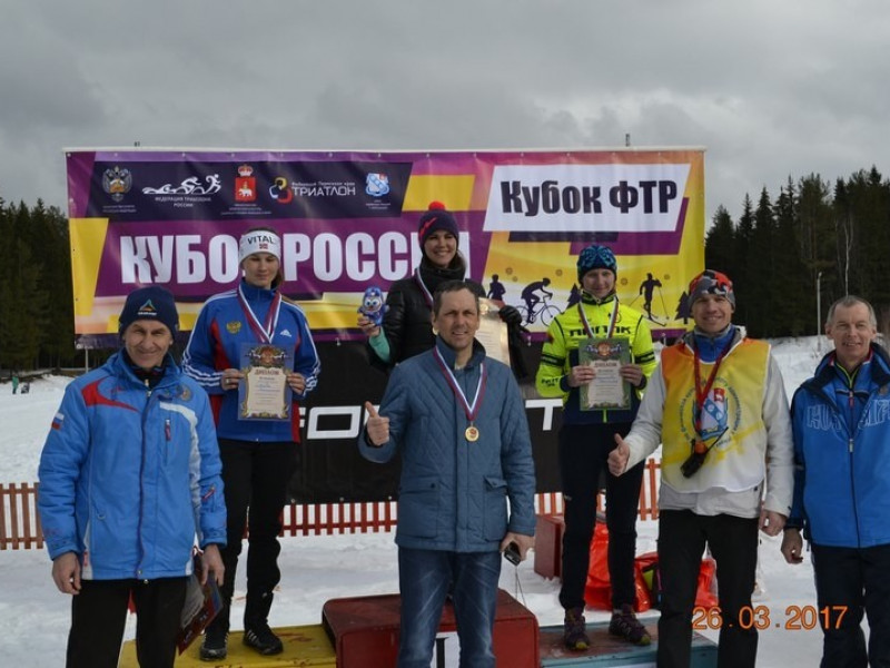 Ирбитчане заняли призовые места на заключительном этапе Кубка России по зимнему триатлону