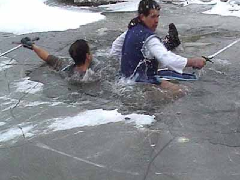 Лед. Безопасность на льду