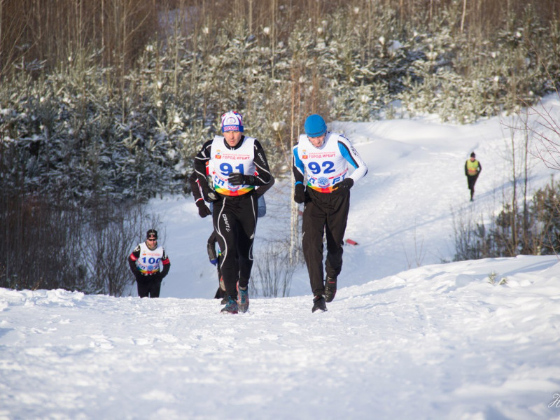 В Ирбите прошли соревнования по зимнему горному бегу БИТ 2017 (Бугристый Ирбитский Трейл)