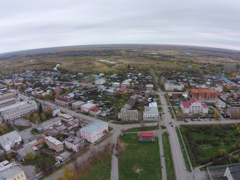 Ирбит с высоты