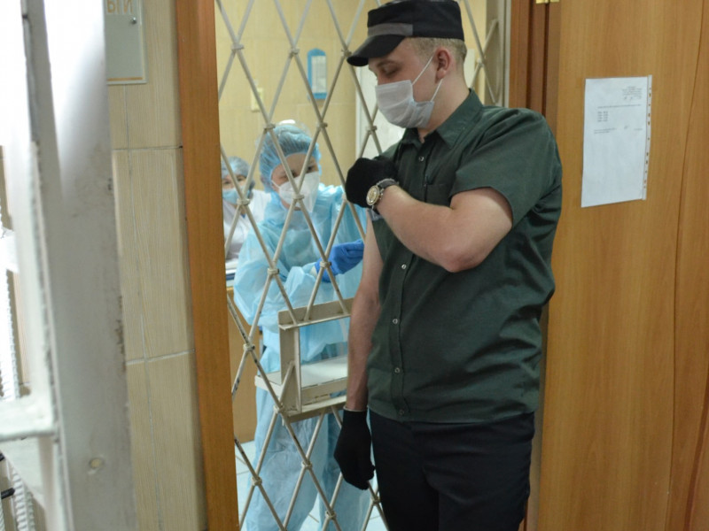 В СИЗО-2 прошла вакцинация по профилактике коронавирусной инфекции