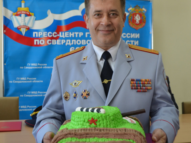 В ОВД Ирбита состоялись торжественные проводы начальника тыла на пенсию