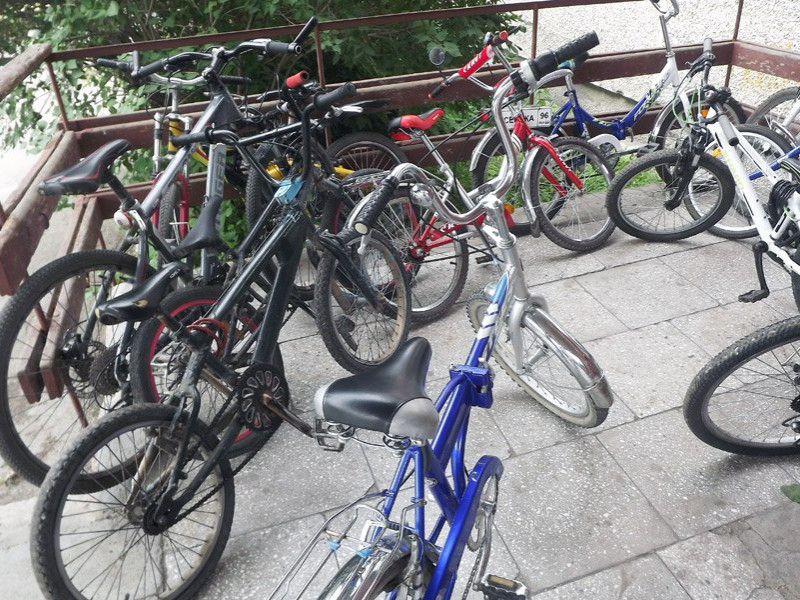 Открытые городские соревнования по фигурному вождению велосипеда