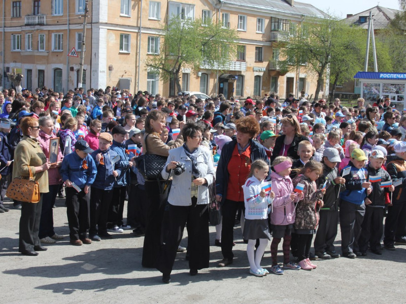 Флешмоб "День Победы" в Ирбите