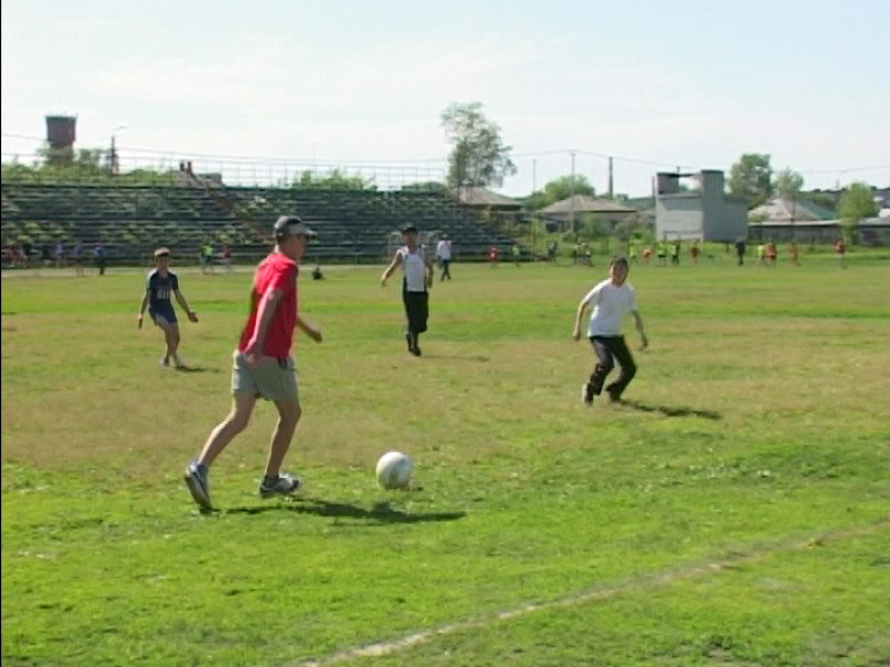 Кожаный мяч в Ирбите