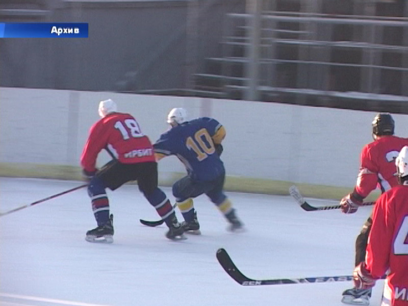 Товарищеский матч по хоккею