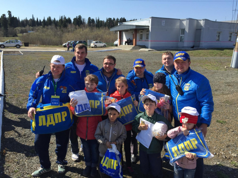 Спецпоезд ЛДПР