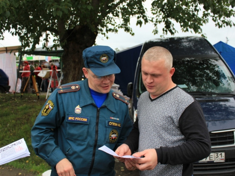 Акция по обучению населения мерам пожарной безопасности