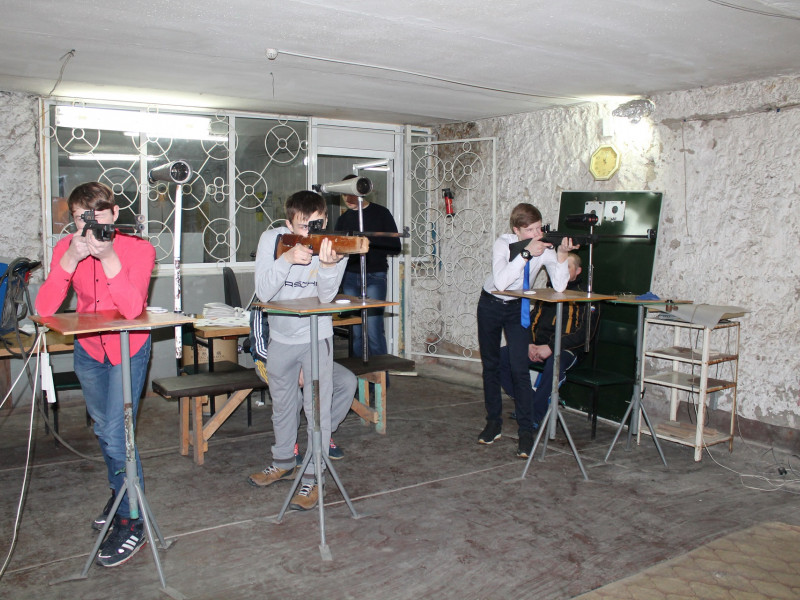 Результаты соревнований по стрельбе из пневматической винтовки